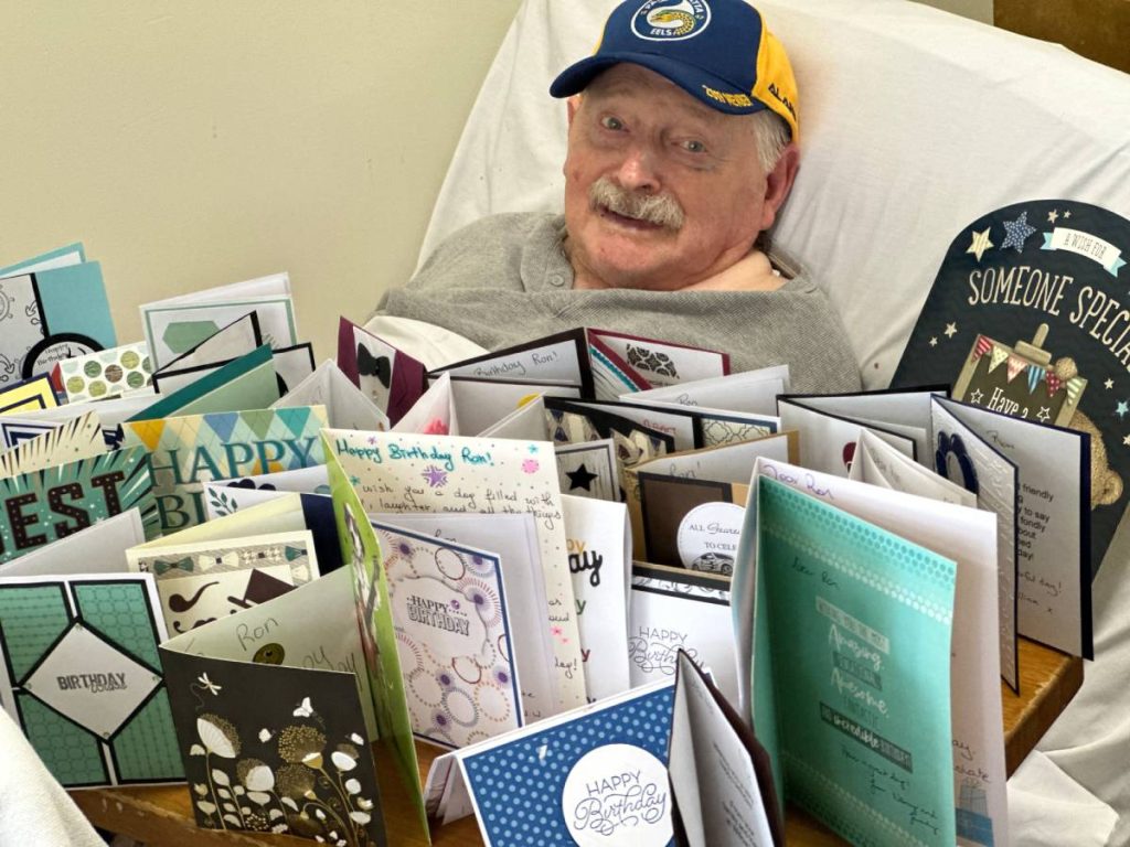 Long-time postal worker Ron inundated with birthday mail