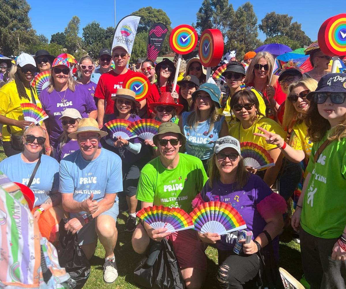 Lifeview residents, staff take great Pride in Marching at Midsumma